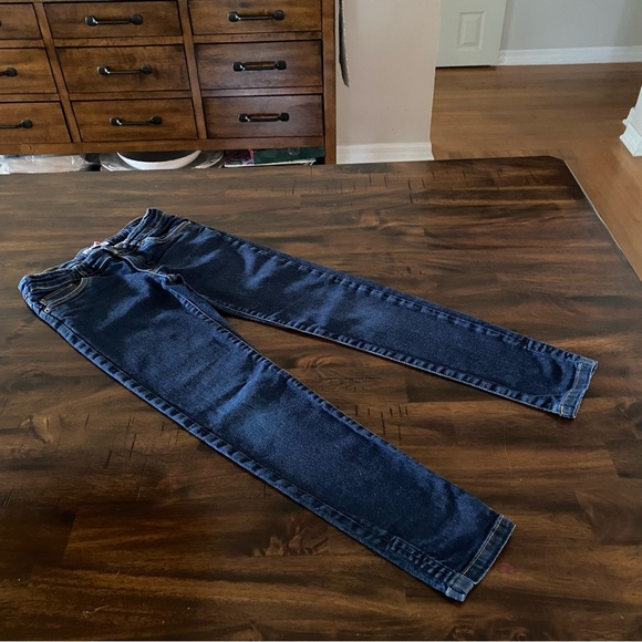 Bonpoint Dark Denim Girls Jeans - Picture 4 of 8